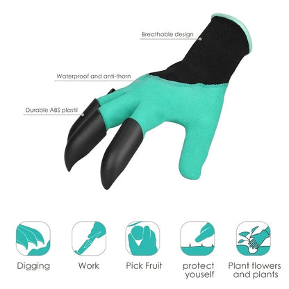 Gardening Gloves With Claws