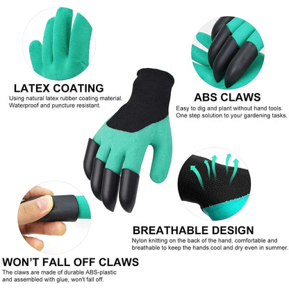 Gardening Gloves With Claws